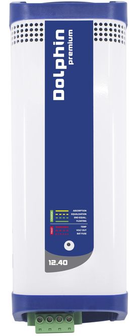 Bilde av DOLPHIN Premium 12V 40A Batterilader 3-kanaler